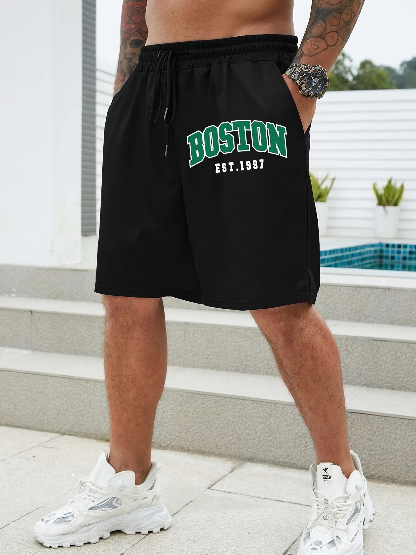 Boston Big Logo Shorts