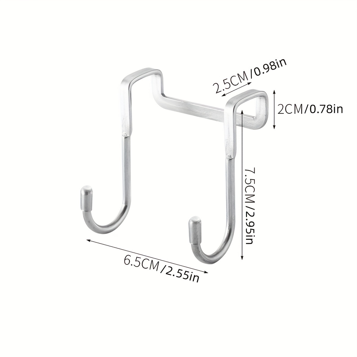 S Hooks Pointed End Stainless Steel Hanger Storage Hooks - Temu