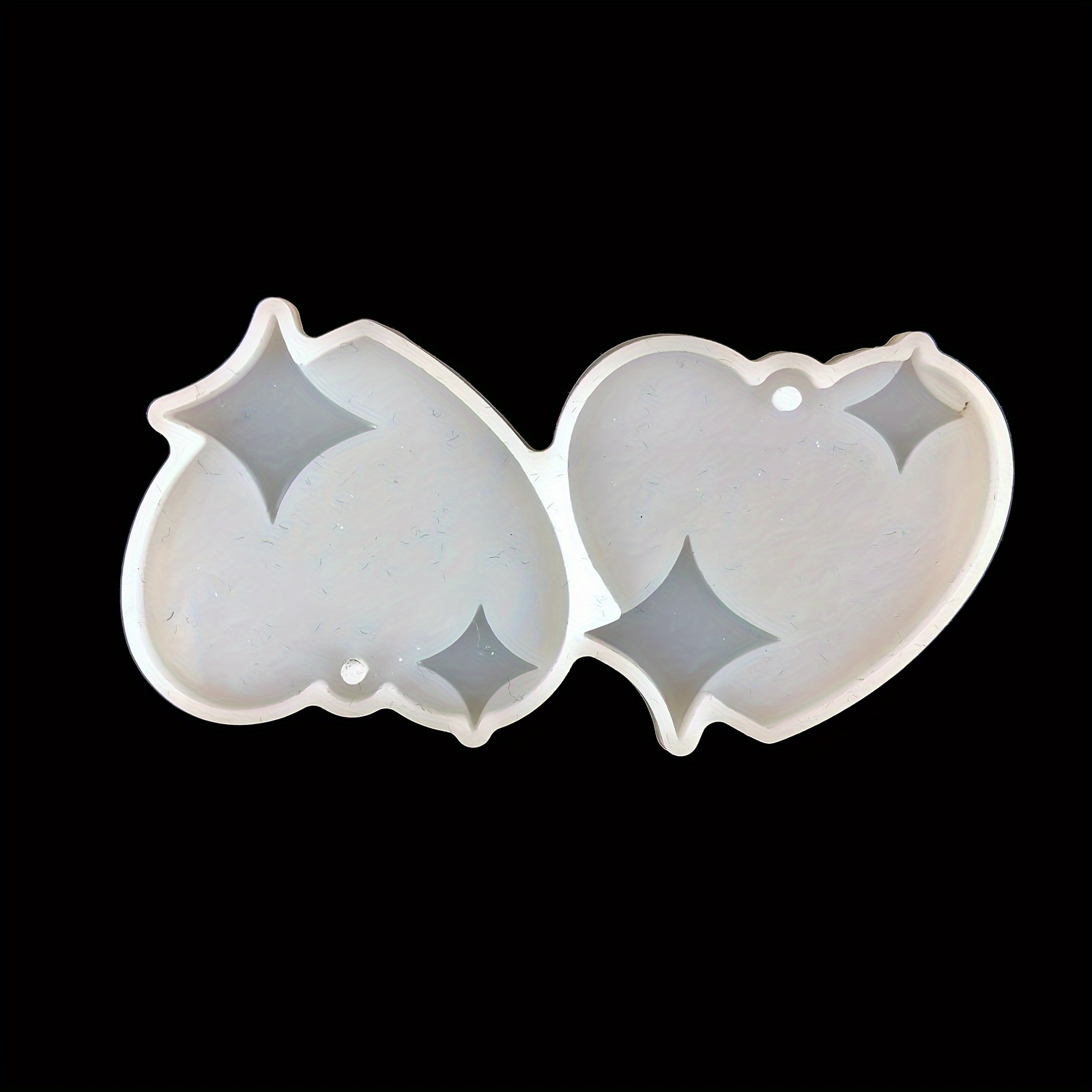 TINYSOME Earring Resin Molds Silicone Earring Molds with Earring Cards for  Valentines Day 