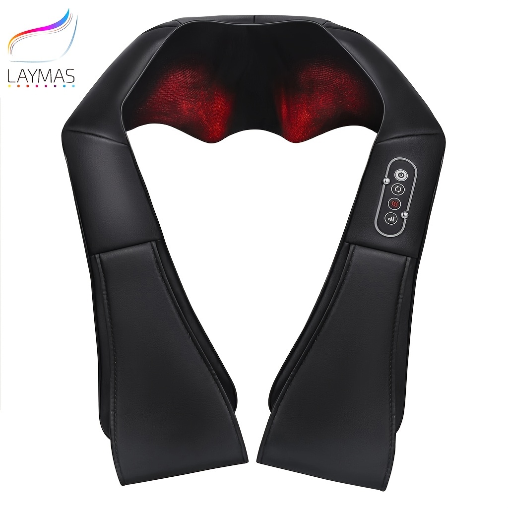  Massagers for Neck and Back with Heat - Deep Tissue 3D