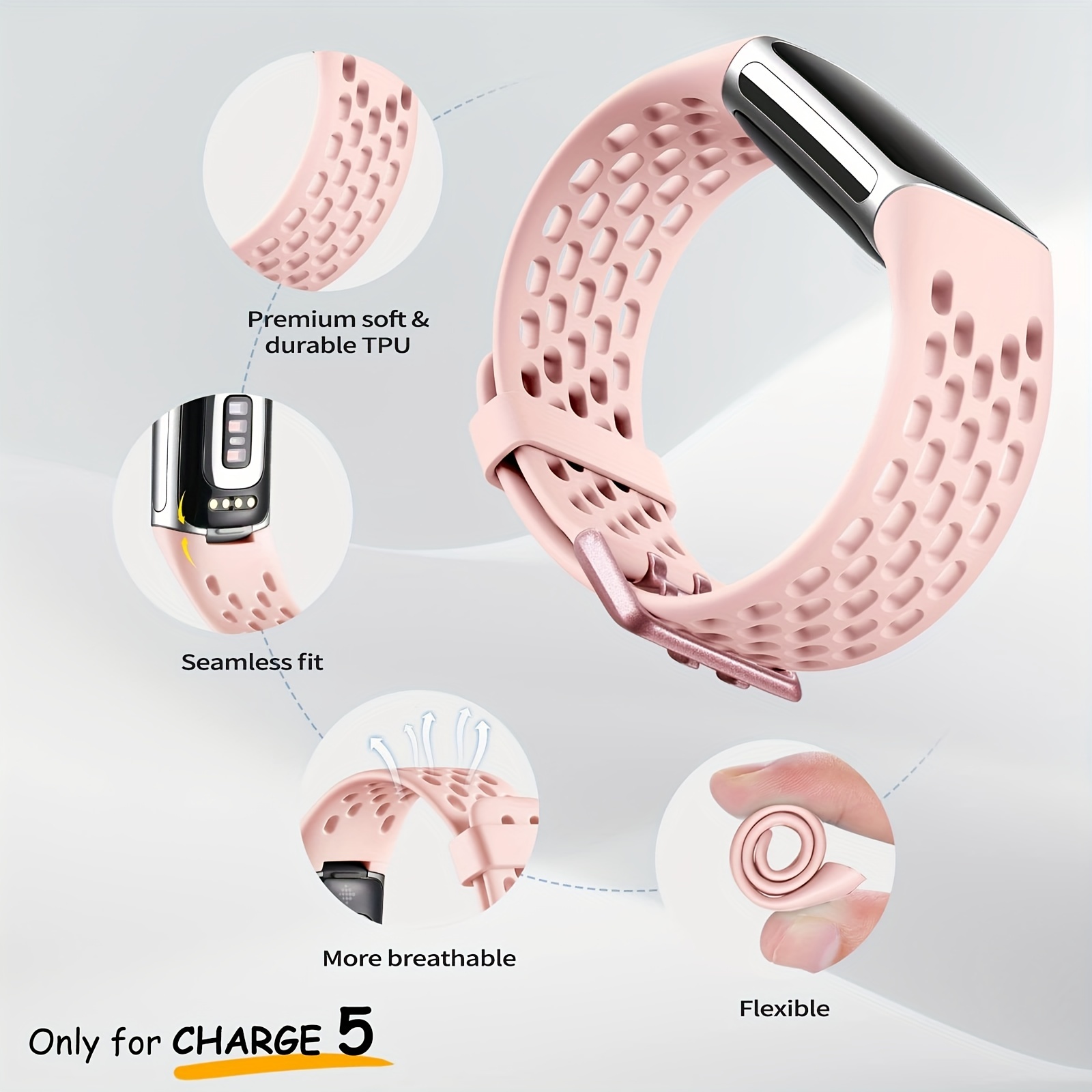 Test Fitbit Charge 5 : changement de cap radical pour le bracelet connecté  américain