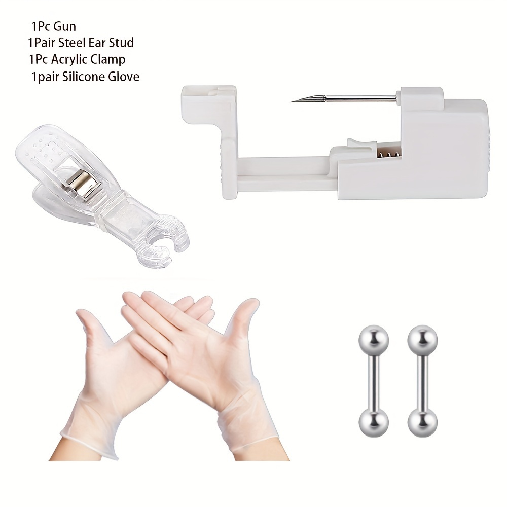 IMIKEYA Zungenpiercing Set - 10 Stück Chirurgenstahl Zungenbolzen Mit Bunten Kugeln