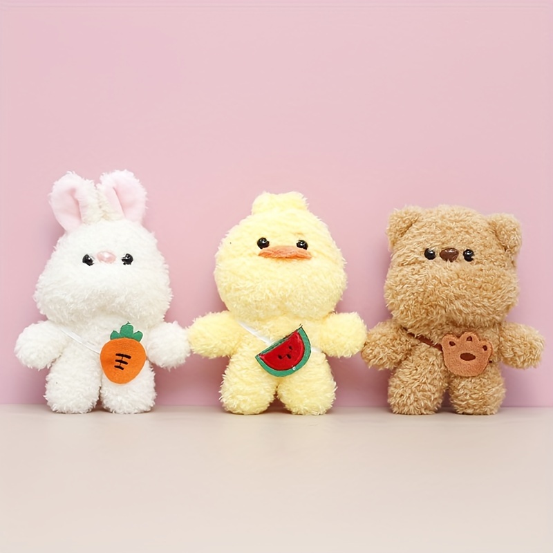 Peluche de pato: el regalo perfecto de peluche de pato blanco suave Kawaii  para niños y diversión para disfrazarse
