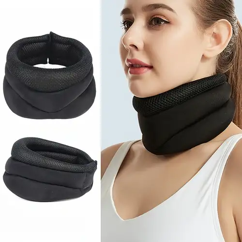  Soft Foam Neck Brace Universal Cervical Collar, Adjustable Neck  Support Brace For Sleeping - Relieves Neck Pain And Spine Pressure, Neck  Collar After Whiplash Or Injury