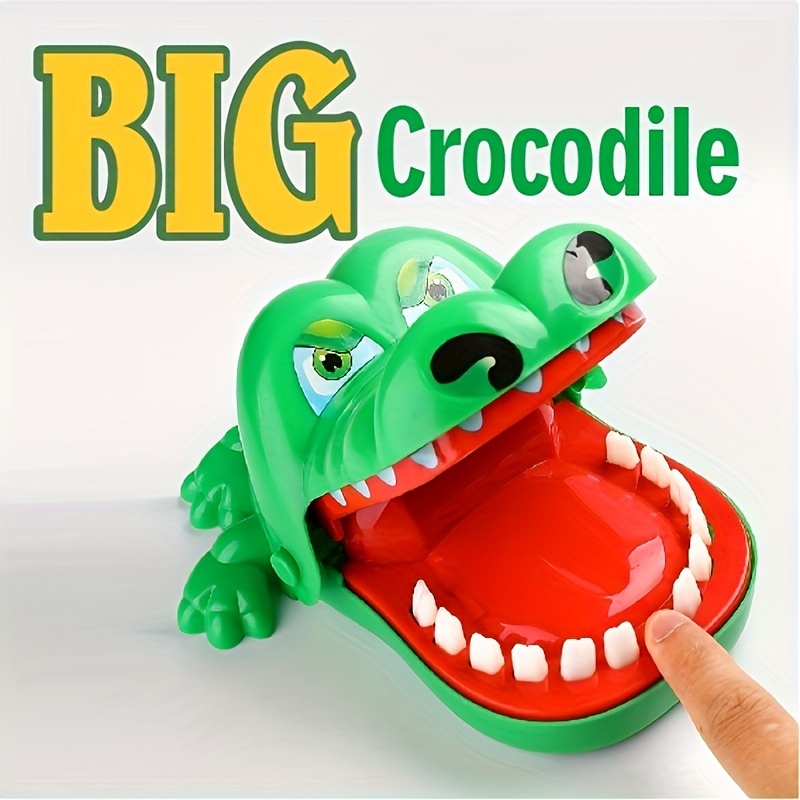 1pc Crocodile Teeth Toys Jeu Amusant De Dentiste Mordant Le - Temu