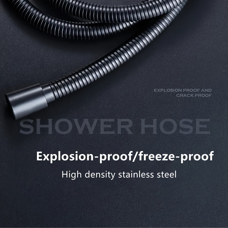 Manguera de ducha de acero inoxidable de 2M, tubo Flexible para