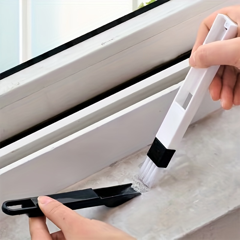 Handheld 2-in-1 Window Track Cleaning Brush - Deep Cleaning Tool