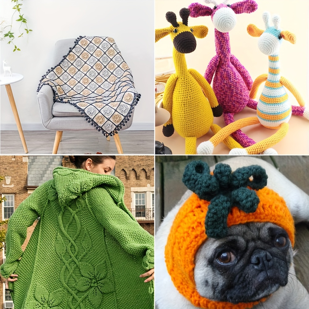 14 Size Crochet Hooks Set,2mm(B)-10mm(N) Ergonomic Crochet Hooks