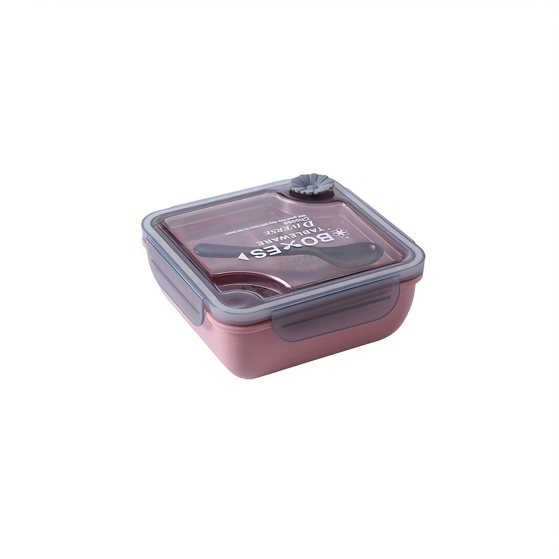 Square Lunch Box Inner Bladder Bento Box Leakproof PP Food Container