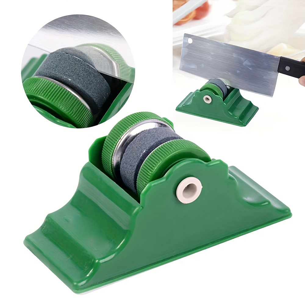 Newest Upgraded Mini Knife Sharpener Round Grinding Wheels Sharpening Stone  Household Whetstone Kitchen Accessories Tool