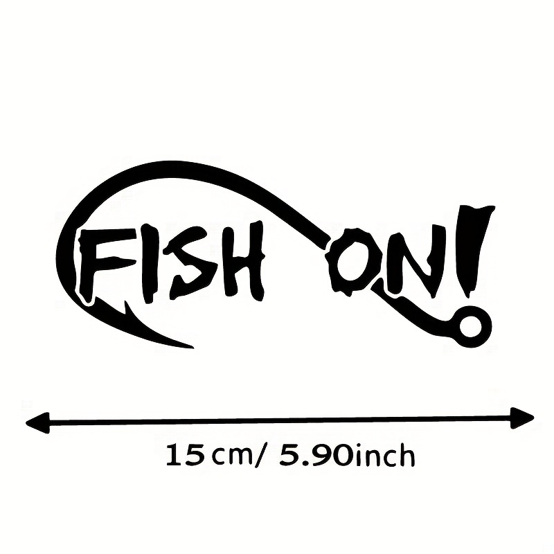 Musky Fishing Car Sticker Decorative Window Bumper Sticker - Temu