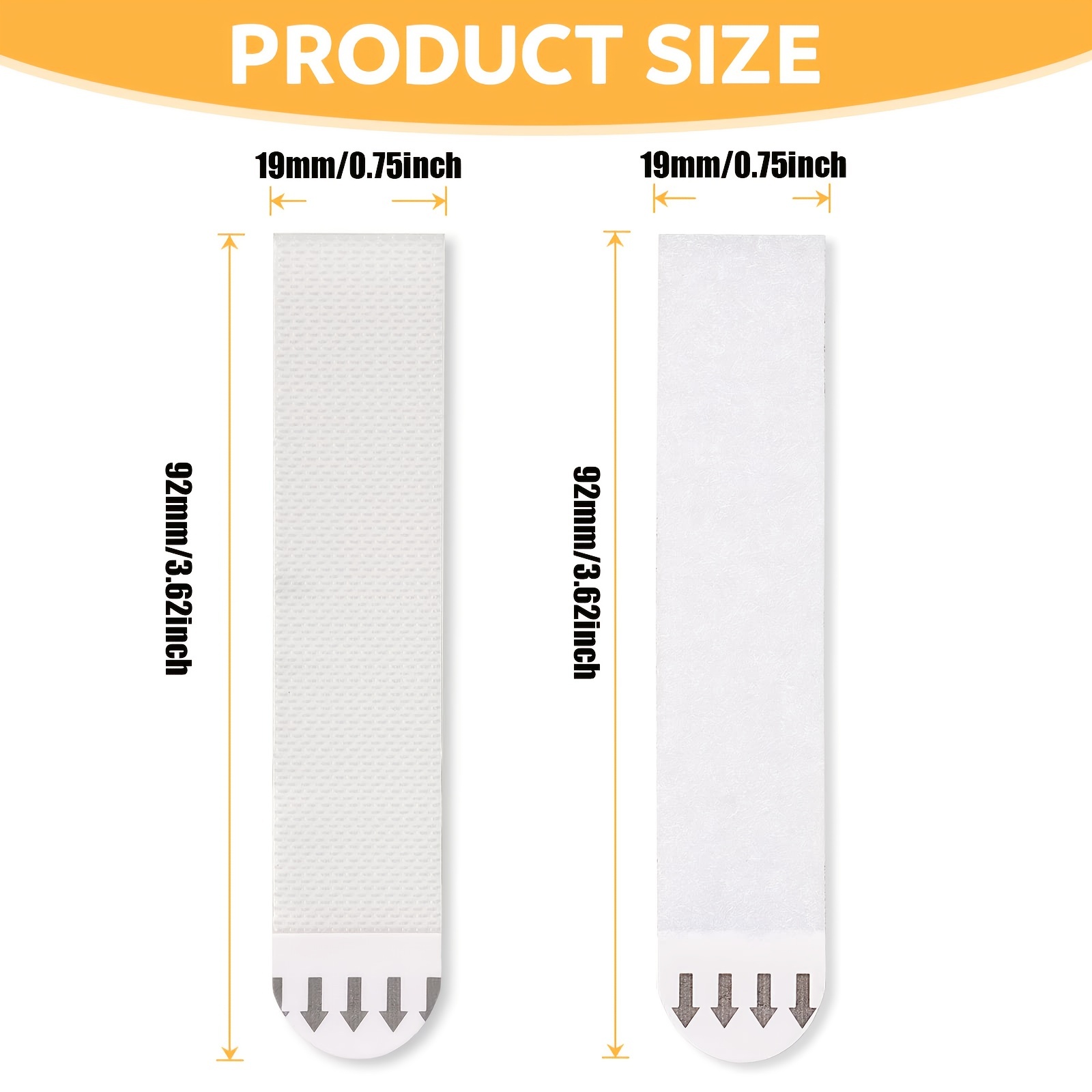 Command Large Picture-Hanging Strips, White, 12-Strip