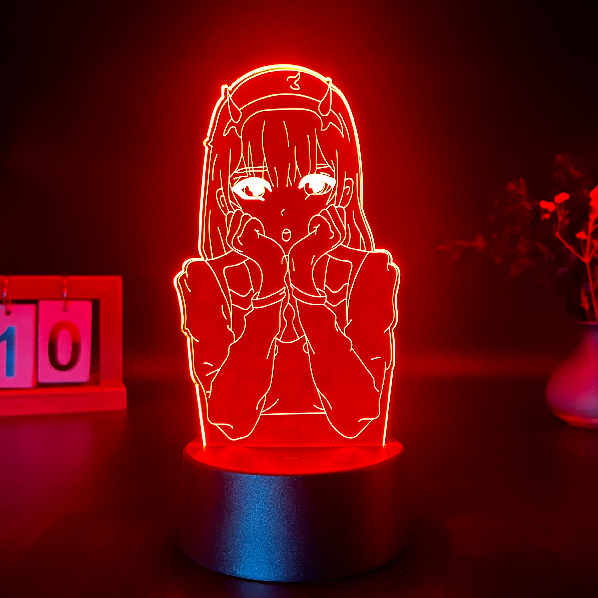 Hot Sale anime adventure Led Table Lamp Print one piece 3D Visual Acrylic  Night Light Birth day gift home decor - AliExpress