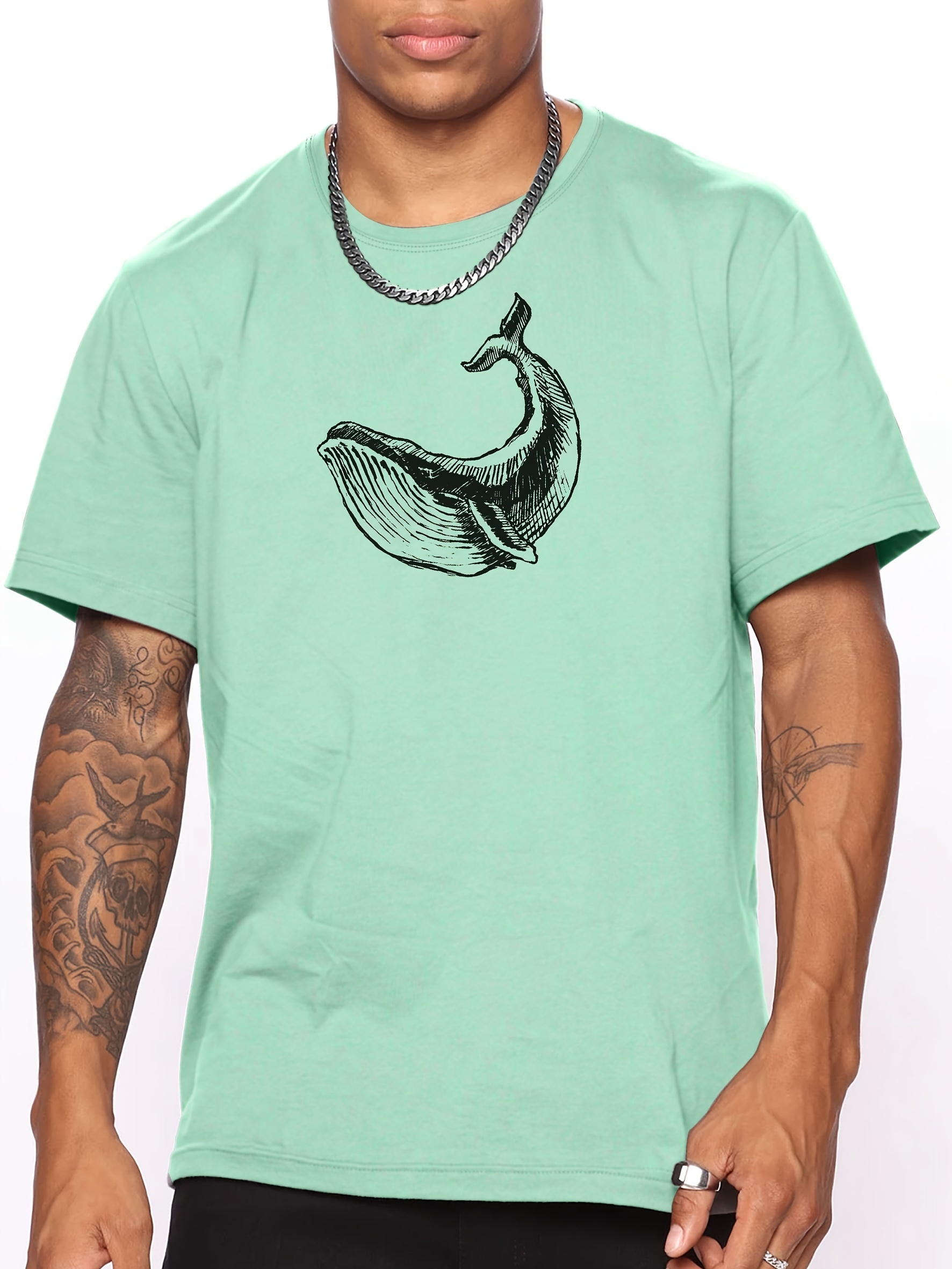 Whale 2024 shirt mens