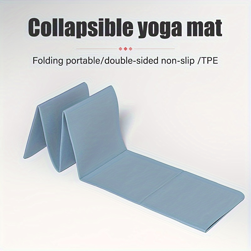 Tapis Yoga Pliable Portable En Tpe Tapis Fitness - Temu Canada