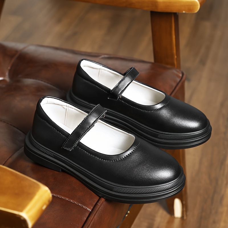Dress Shoes Black Uniform Shoes Girls' Shoes Black Lightweight