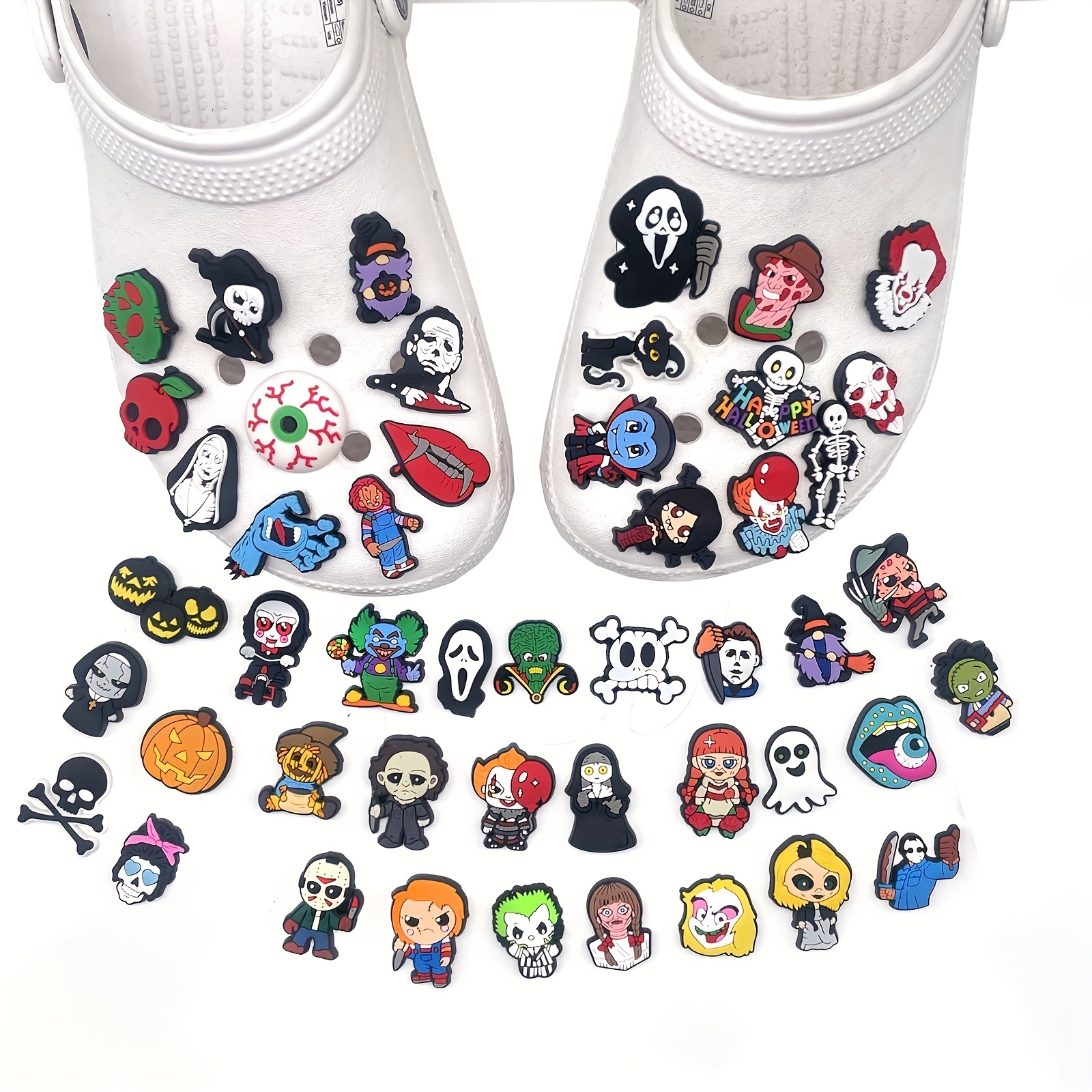 Wholesale Designer Custom Soft Shoe Decorations Cartoon Croc