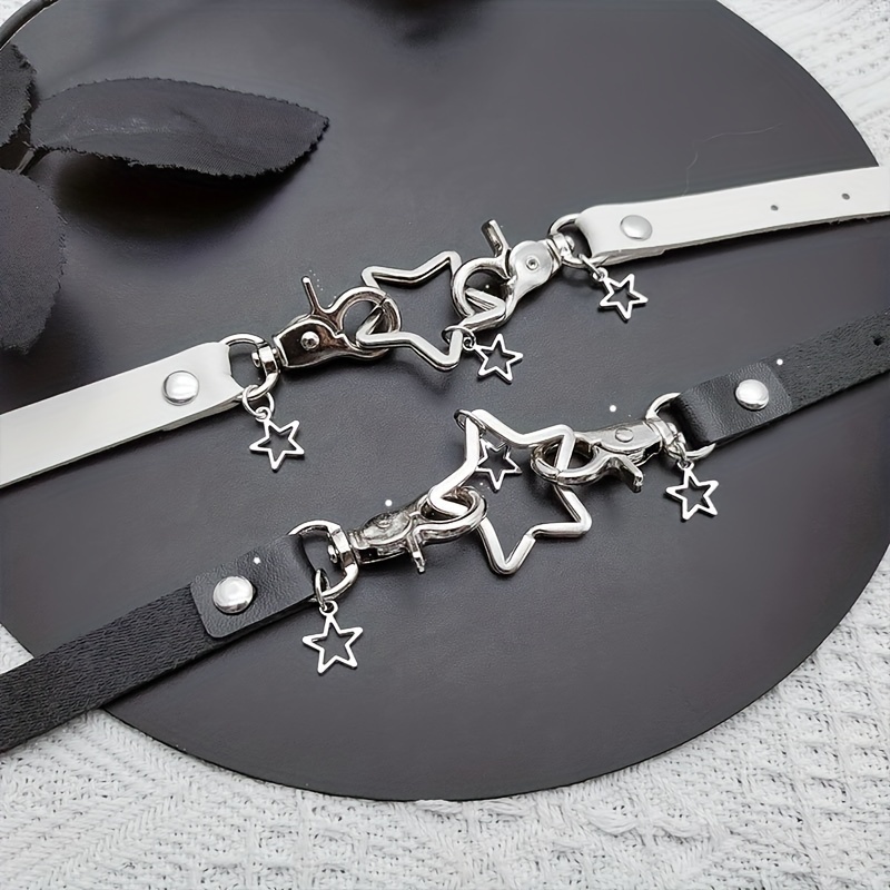 Star Decor Choker Punk Hollow Star Pendant Necklace Gothic - Temu