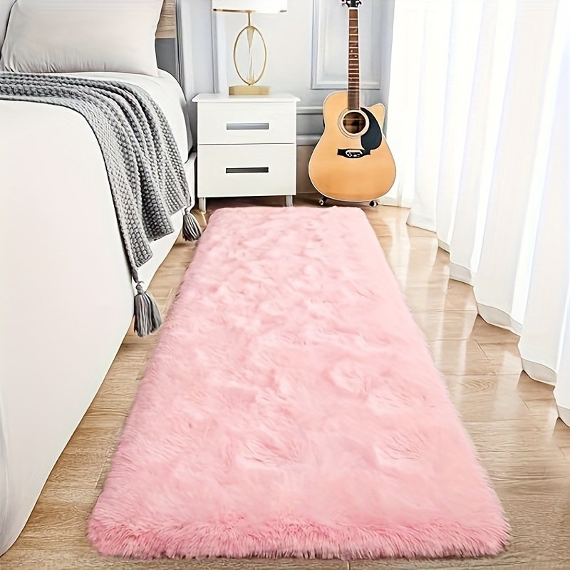 1 Alfombra Esponjosa Felpa Ultrasuave Dormitorio Sala - Temu