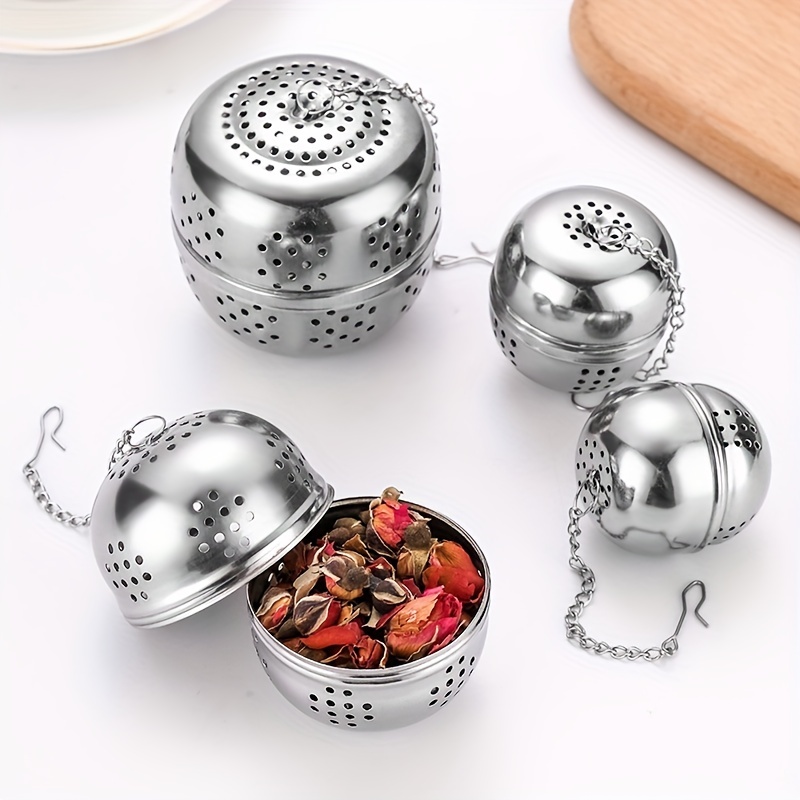 Christmas Stainless Steel Tea Filter Stainless Steel Tea - Temu