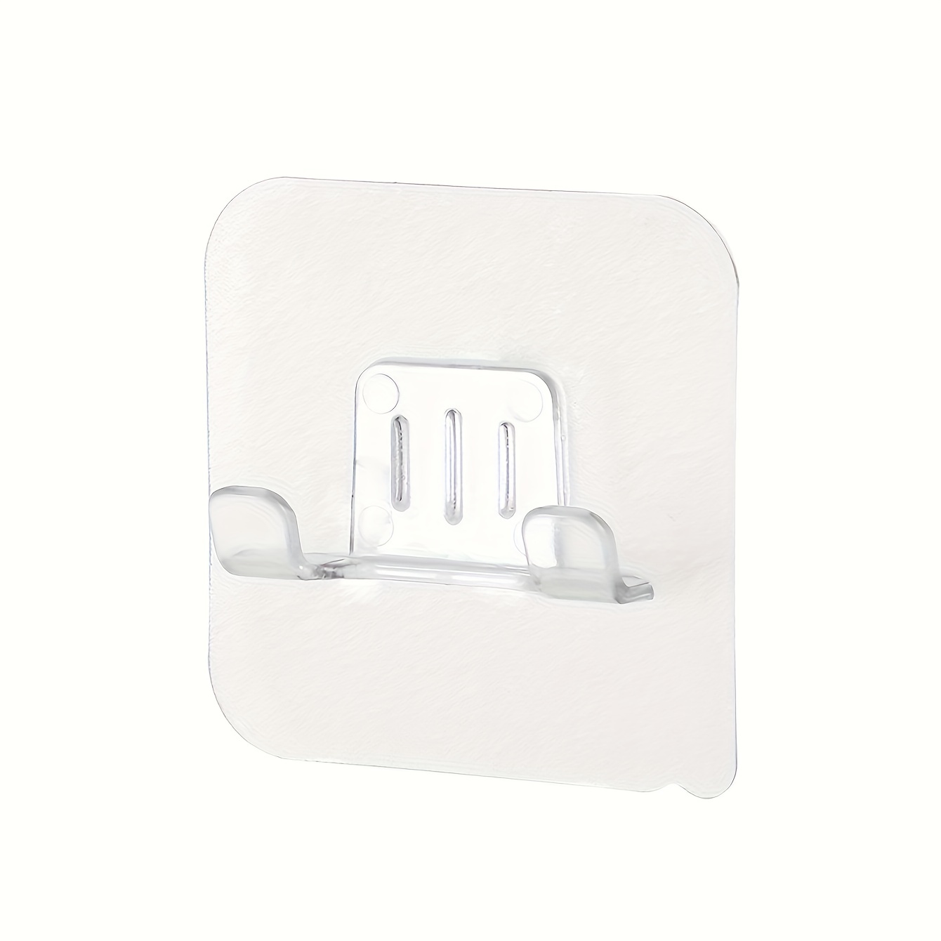 Transparent Adhesive Hook Shower Wall Shower Shaver Holder - Temu