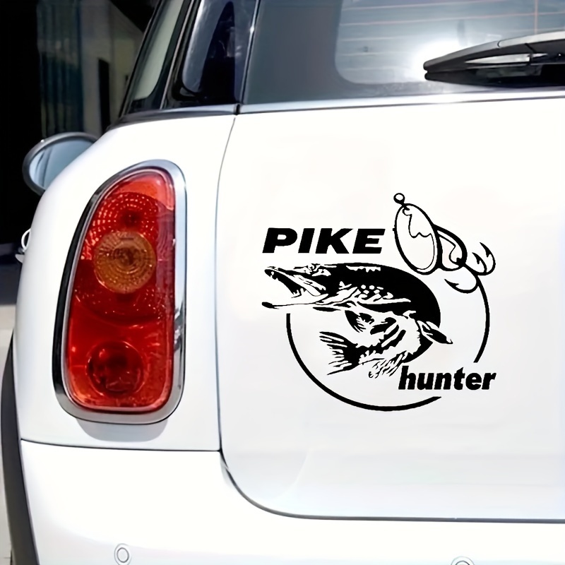 Pike Hunter Fish Fishing Animal Car Sticker Automobiles - Temu Canada