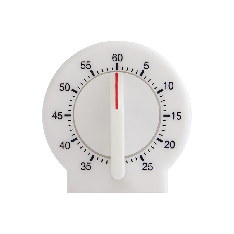 1pc kitchen timer 60 minutes mechanical timer reminder alarm clock sleep office stopwatch details 0