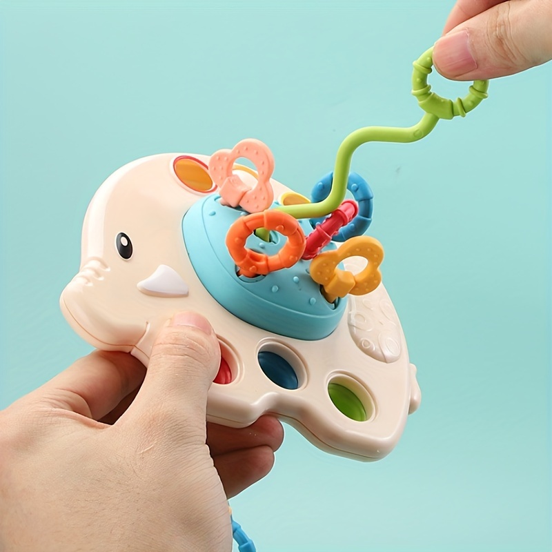 Jolly Cherisher Food Grade Silicone Rope Activity Toys, Jouets