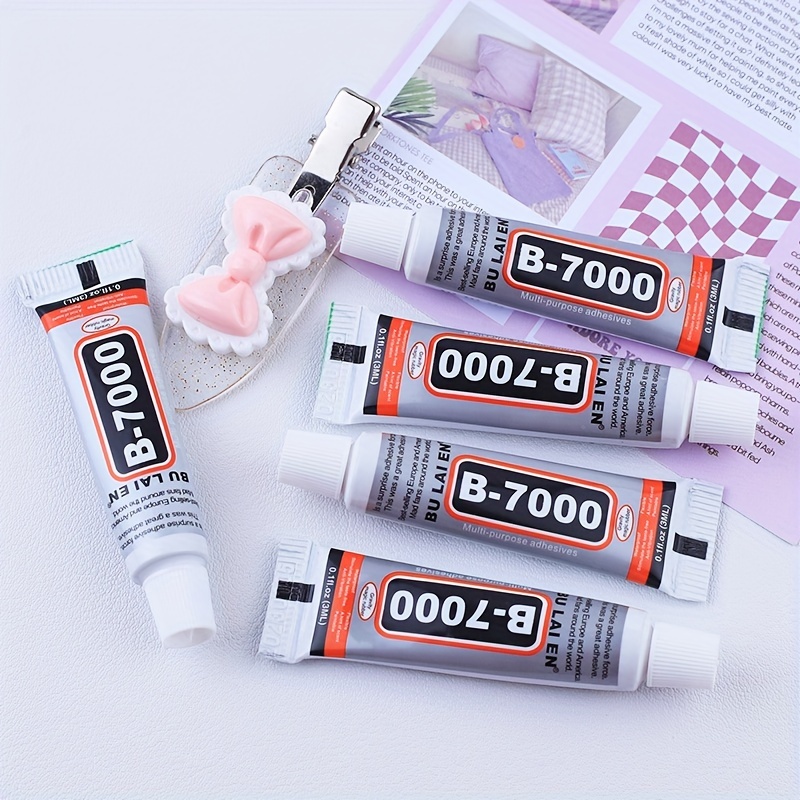 E8000 Craft Glue for Jewelry Making, Multi-Function B-7000 Super Adhesive  Glues Liquid Fusion for Rhinestones, Shoes, Fabric, Stone Wood Glass Cell