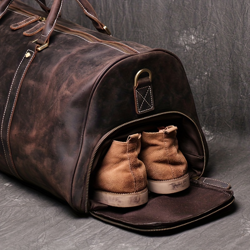 Large Unique Leather Men Bag, Crossbody bag, Shoulder bag, Satchel Bag – By  The Mountain