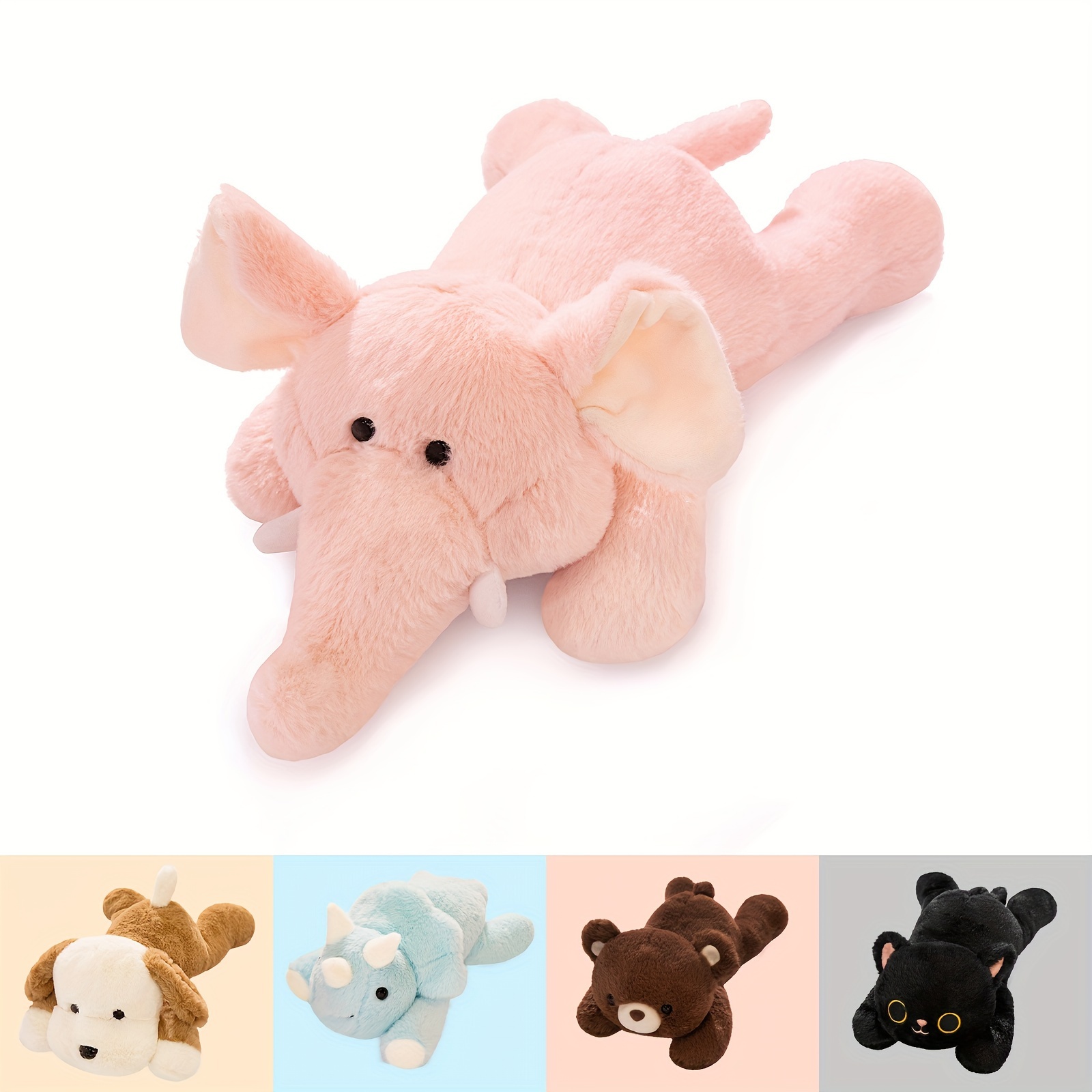 1pc Nuevo Lindo Juguete Peluche Vaca Fresa Rosa Vaca Muñeca - Temu