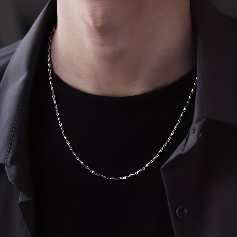 Niche Design Sweater Chain Men Necklace Fashion Jewelry Korean Style  Necklace | eBay