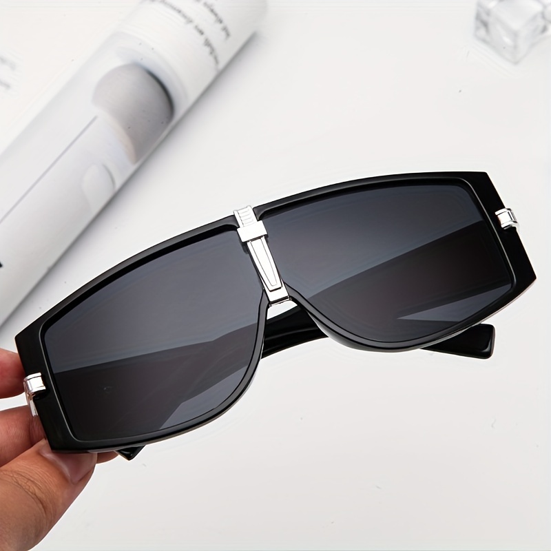 Y2k Oversized Aviator Fashion Sunglasses For Women Men Mod Metal