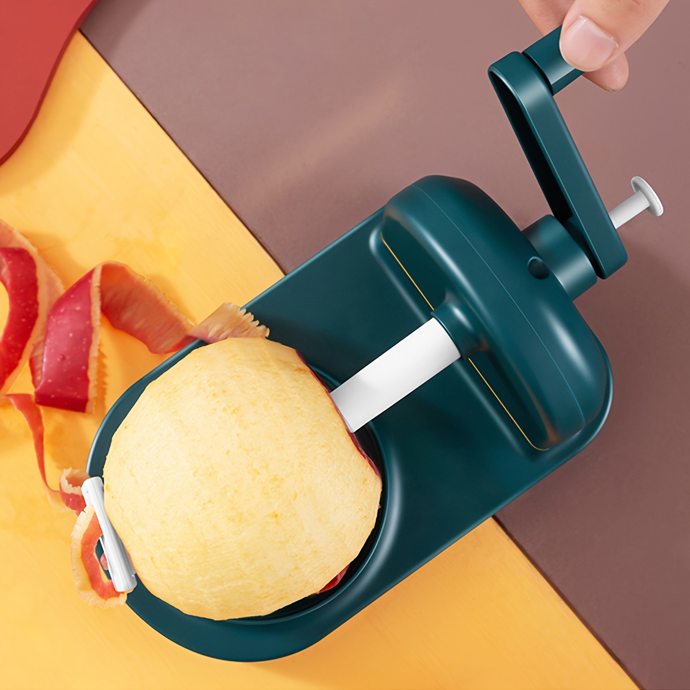 Electric Potato Peeler, Automatic Apple Peeler Machine, Heavy Duty  Stainless Steel Rotating Peeler with 2 Extra Blades for Kitchen Fruits and  Vegetables