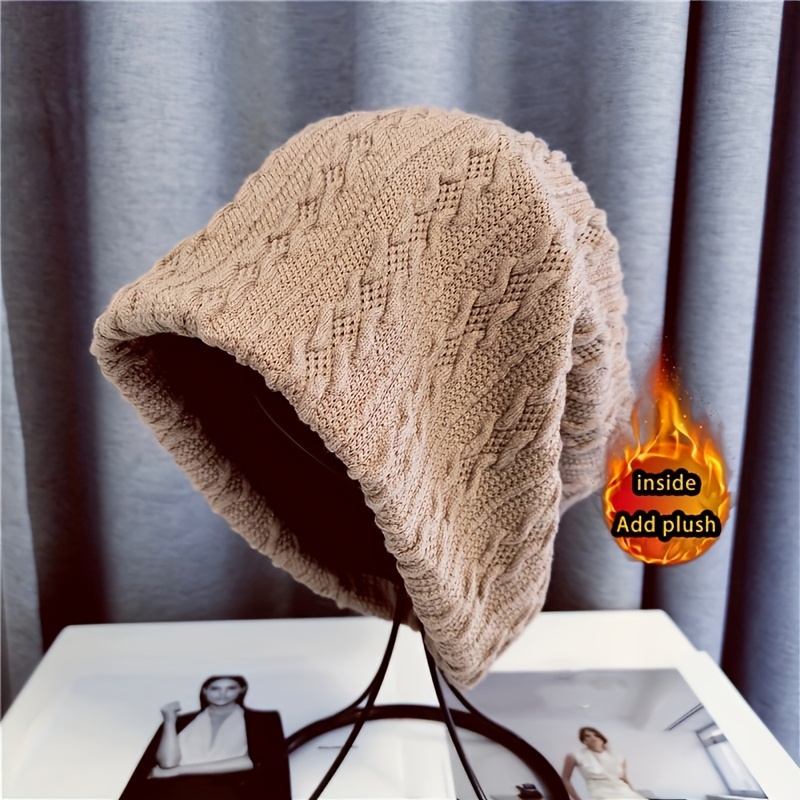 Berretti Invernali Beanie Skull Cappello A Maglia Donna - Temu