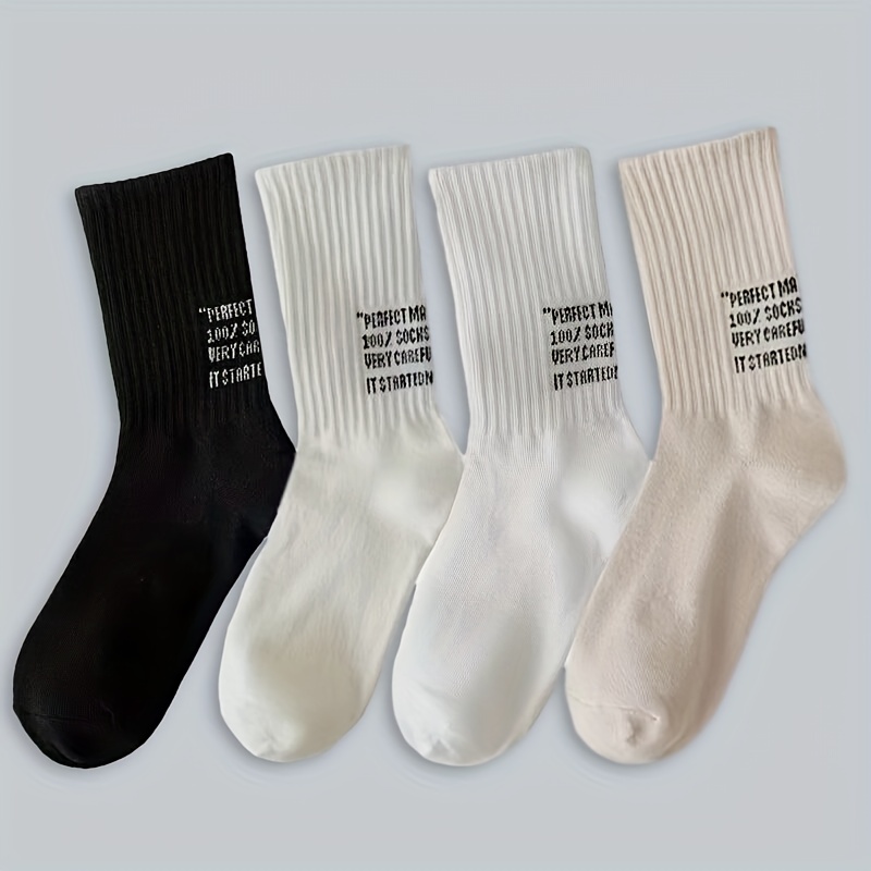 GALPADA Damen Socken 2-Pack - Karierte Baumwollsocken Schwarz-Weiß Für Alltag & Sport