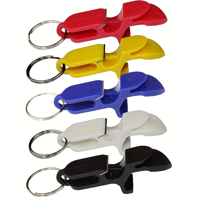 High quality funny aluminum beer bottle can opener keychain