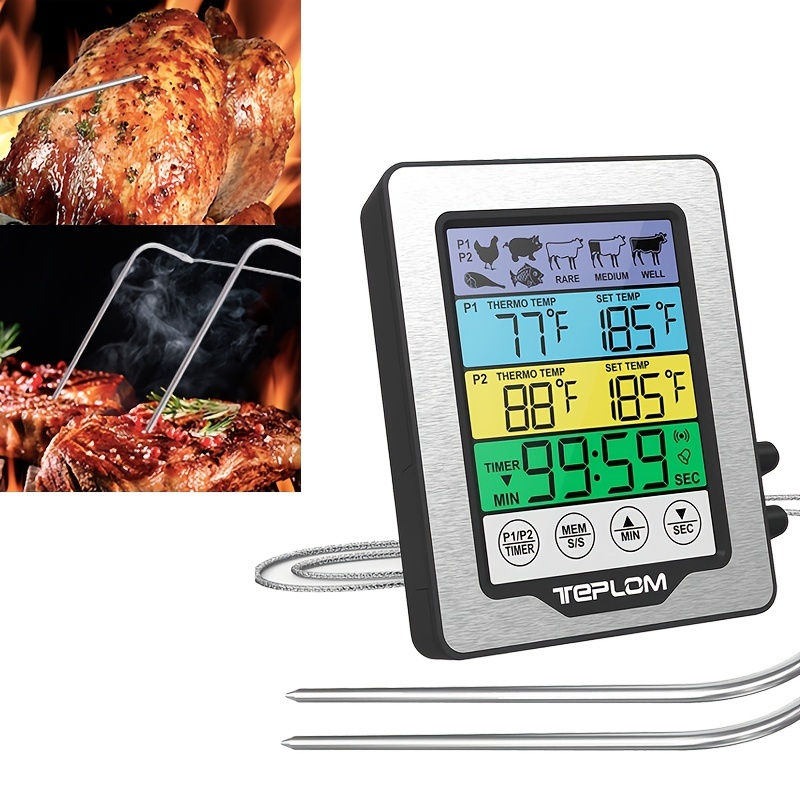 Highly Accurate Kitchen Meat Thermometer With Probe Perfect - Temu