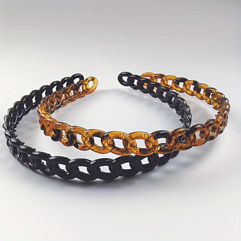 2pcs Women's Non-slip Teeth Hairbands - Vintage & , Perfect For Daily Wear, Face Washing & Makeup Application