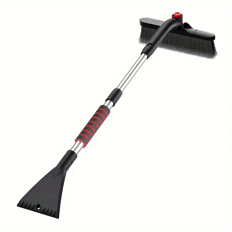 Car Snow Shovel Extendable Ice Scraper Snow Brush Detachable - Temu
