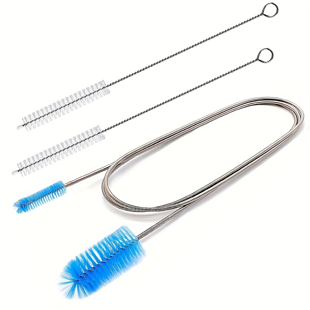 Double ended Flexible Drain Cleaning Brush And 2 Straw - Temu