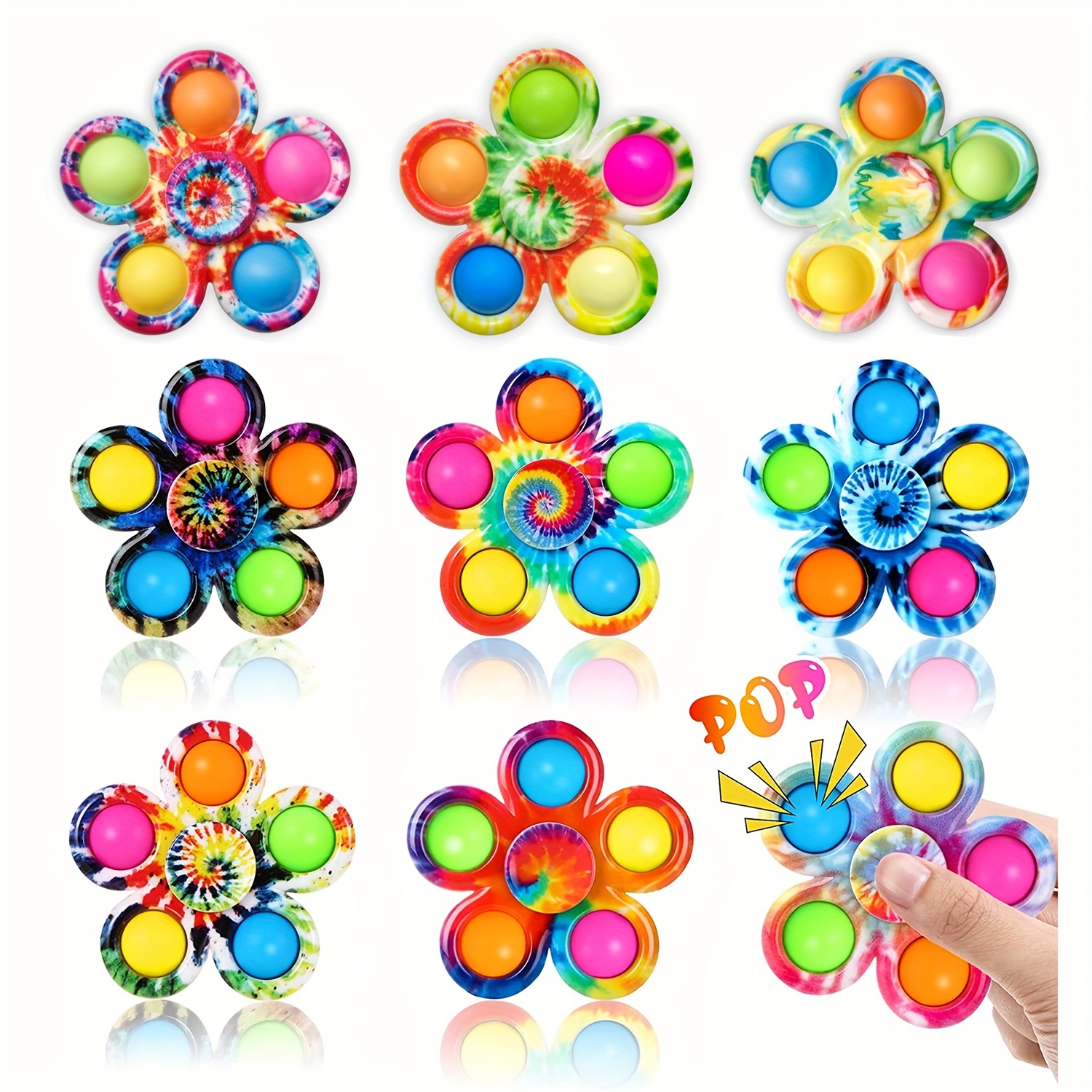 Hand Spinner Fidget Spinner Desk Focus Finger Toy (Random Color)