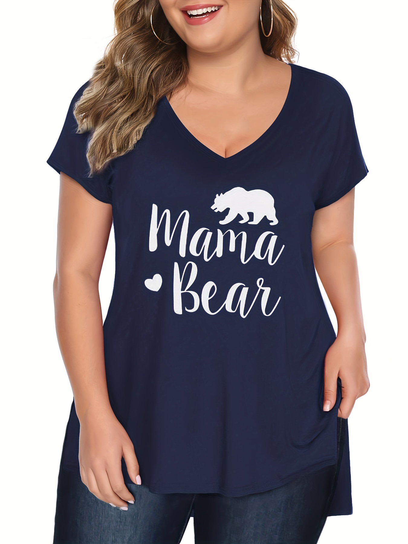 Plus size mama sale bear sweatshirt