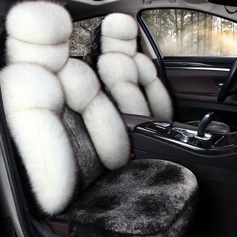 5 Sitze Plüsch Auto Sitzbezug Winter Warm Full Surround Auto