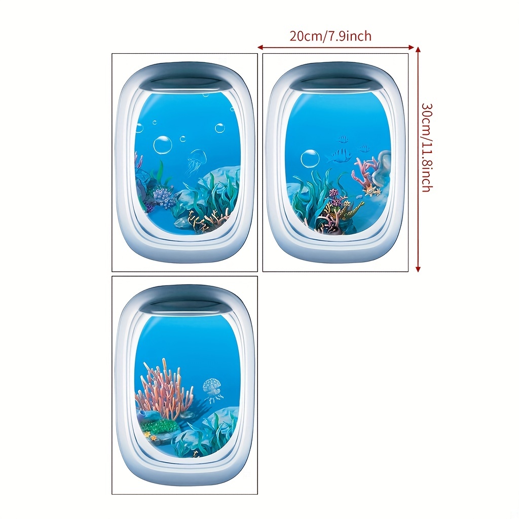 Ocean Animal Pattern Bathtub Sticker Funny Bathtub Appliques - Temu