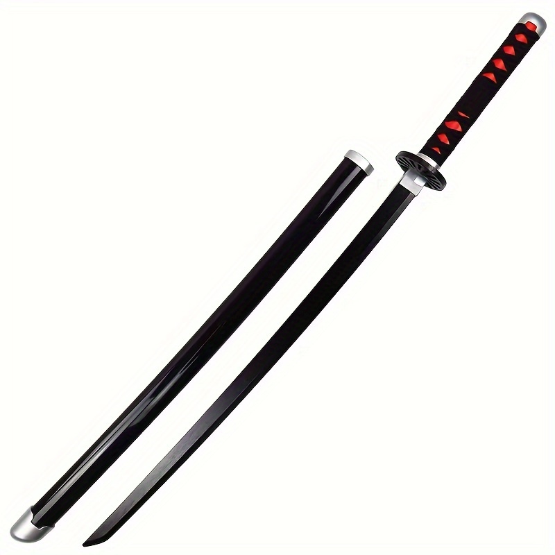 Épée De Samouraï en Bois Demon Slayer Katana 76/104cm avec Ceinture