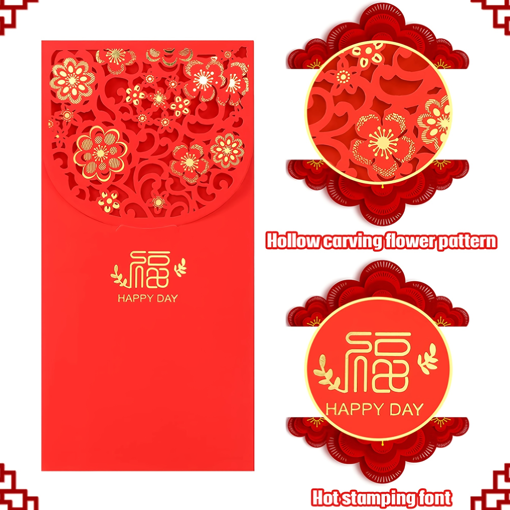 Chinese New Year Red Envelope Set