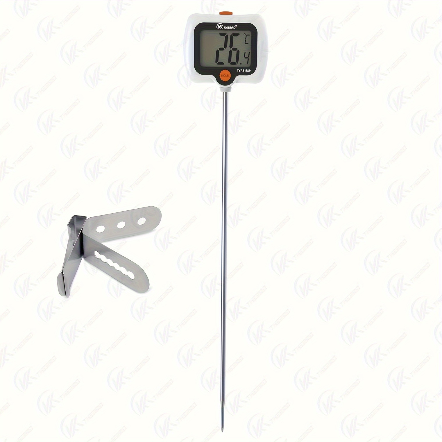 Digital Candy Thermometer For Candy Making With Pot Clip,Rotatory