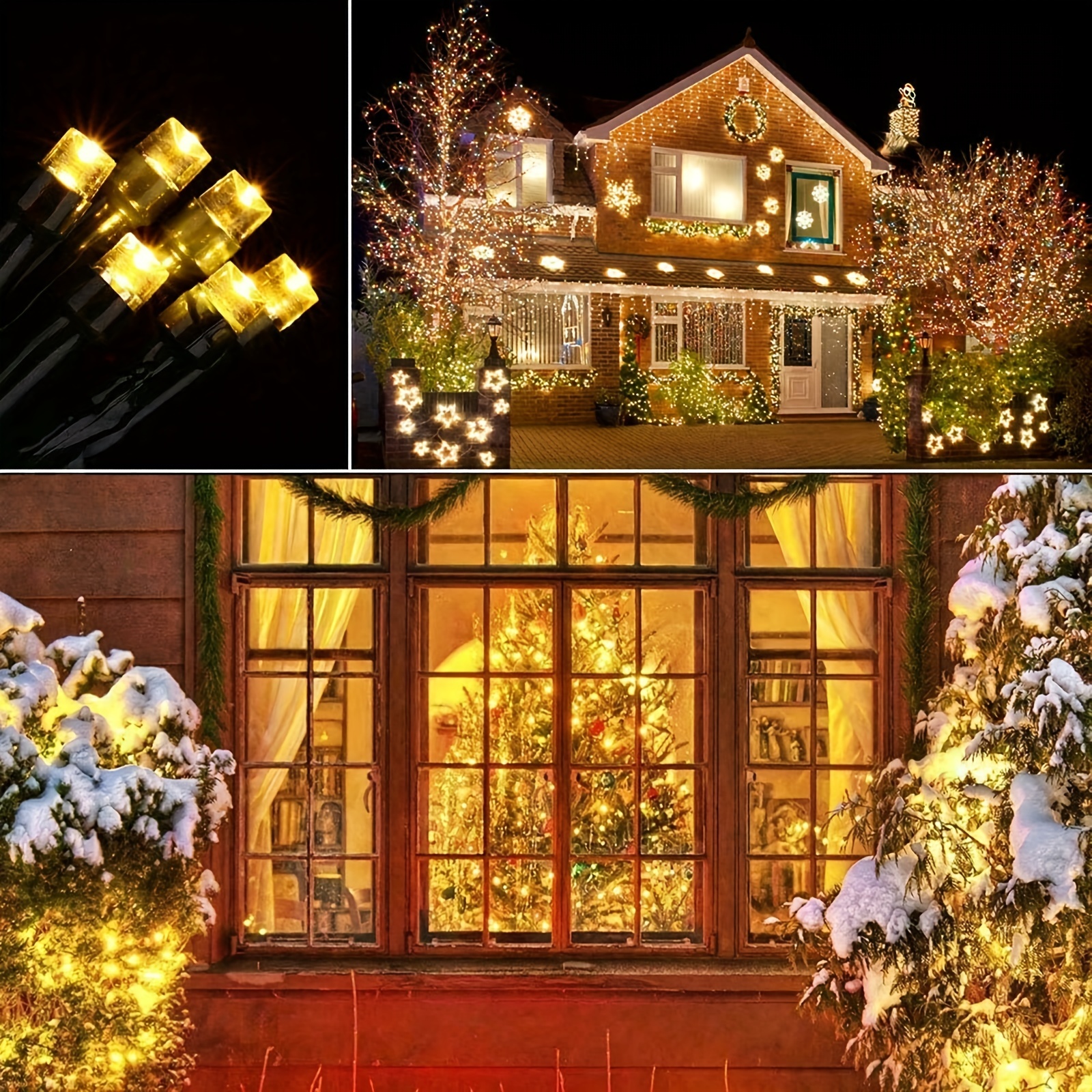 Solar String Fairy Lights Warm White 5M 50 LED Waterproof Outdoor Garland Solar  Power Lamp Christmas For Garden Decoration From Ohmygift, $11.75