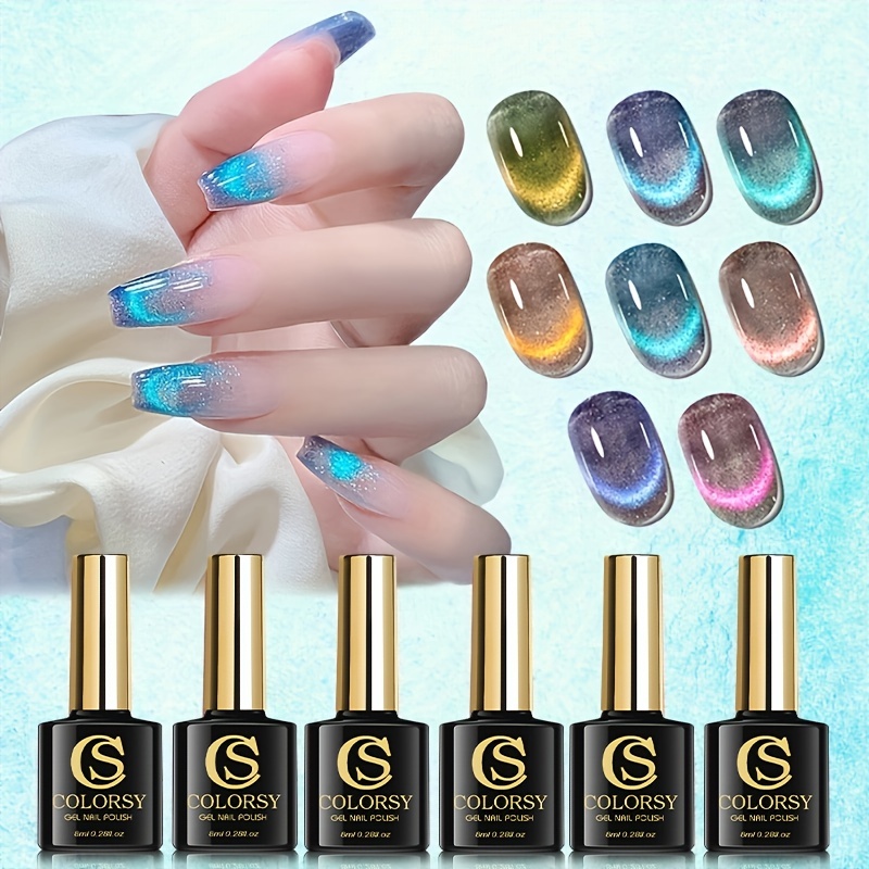 Nail Glitter Assortment: St Patrick's Collection (6 colors)